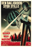 The Day The Earth Stood Still - Danish Style Posters