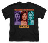 Youth: Battle Star Galactica-Colonial Babes T-Shirt