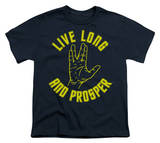 Youth: Star Trek-Live Long Hand T-shirts