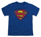 Youth: Superman-Destroyed Supes Logo T-shirts