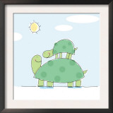 Ride for Baby Turtle Posters