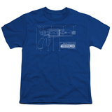 Youth: Warehouse 13-Tesla Gun T-shirts