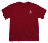 Youth: Star Trek-TNG Command Emblem Shirts