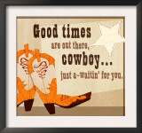 Cowboy Boots and Star Print