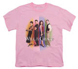 Youth: Will & Grace-Will & Grace Cast Shirt