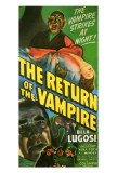 The Return of the Vampire Posters