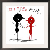 Differ Ant Poster