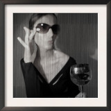 Loren with Wine Poster by  NaxArt