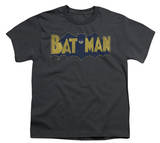 Youth: Batman - Vintage Logo Splatter T-shirts