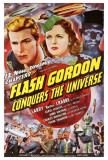 Flash Gordon conquista el universo Pósters