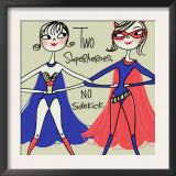 Superhero Friends Posters