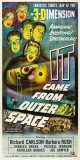 Gefahr aus dem Weltall Poster