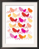 Warm Chick Pattern Art by  Avalisa