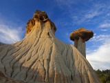 Badlands Formations at Makoshika State Park in Glendive, Montana, USA Photographic Print by Chuck Haney