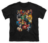 Youth: Justice League America - The League's All Here T-shirts