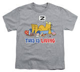 Youth: Garfield - This Is Living T-Shirt