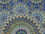 Close-Up of Mosaics in Hassan Ii Mosque, Casablanca, Morocco Fotografisk tryk af Cindy Miller Hopkins Close-Up of Mosaics in Hassan Ii Mosque, Casablanca, Morocco Fotografisk tryk af Cindy Miller Hopkins
