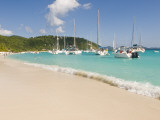 Popular Moorings For Bareboaters and Charter Sail, White Bay, Jost Van Dyke, Bvi Photographie par Trish Drury