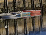 Boat in Harbor, Cape Ann, Rockport, Massachusetts, USA Photographic Print by Adam Jones