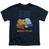 Youth: Garfield - Works For Me T-Shirt
