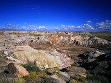 Blue Mesa Overlook, Petrified Forest National Park, Arizona, USA Photographic Print by Bernard Friel