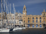 Marina and Waterfront, Birgu, Vittoriosa, Valletta, Malta Photographic Print by Walter Bibikow