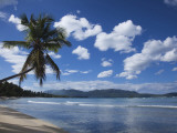 Playa Rincon Beach, Las Galeras, Samana Peninsula, Dominican Republic Photographic Print by Walter Bibikow