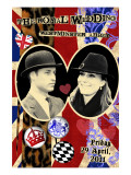 Prince William and Kate Middleton, The Royal Wedding Black and White Photo Scrapbook Plakater Prince William and Kate Middleton, The Royal Wedding Black and White Photo Scrapbook Plakater