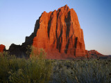 Temple of the Sun, Lower Cathedral Valley, Colorado Plateau, Capitol Reef National Park, Utah, USA Photographic Print by Scott T. Smith