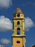 Beautiful Color Steeple in Church, Trinidad, Cuba Photographic Print by Bill Bachmann