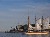 Sailing Ship, Helsinki Harbor, Helsinki, Finland Photographic Print by Walter Bibikow