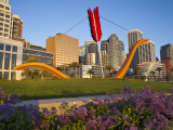 Cupids Arrow Sculpture Along the Embarcadero in Downtown San Francisco, California, USA Photographic Print by Chuck Haney