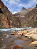 Looking Up River From Below Hance Rapid, Grand Canyon National Park, Arizona, USA Photographic Print by Bernard Friel