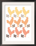 Orange Chicken Family Posters by  Avalisa