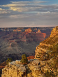 Grand Canyon From the South Rim at Sunset, Grand Canyon National Park, Arizona, USA Photographic Print by Adam Jones
