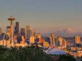 Skyline From Kerry Park, Seattle, Washington, USA Photographie par Jamie & Judy Wild