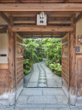 Restaurant Entrance at Gion, Kyoto, Japan Lámina fotográfica por Rob Tilley