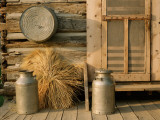 Outside the Kitchen, Ronald V. Jensen Historical Farm, Cache Valley, Utah, USA Photographie par Scott T. Smith