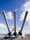 Battleship Memorial Park, World War 2-Era Battleship, Uss Alabama, Mobile, Alabama, USA Photographic Print by Walter Bibikow