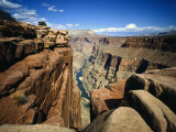 Toroweap Overlook a Panorama of the Canyon From Rim To River, Grand Canyon National Park, AZ Photographic Print by Bernard Friel