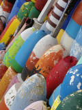 Colorful Buoys, Rockport, Cape Ann, Massachusetts, USA Photographie par Adam Jones
