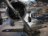 WW2 Aviation Display, National Naval Aviation Museum, Pensacola, Florida, USA Photographic Print by Walter Bibikow