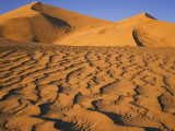 Sand Dune Patterns at Eureka Dunes, Death Valley National Park, California, USA Fotografie-Druck von Dennis Flaherty