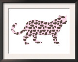 Pink Jaguar Prints by  Avalisa