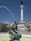 Historic Rossio Square, Lisbon, Portugal Photographic Print by Cindy Miller Hopkins
