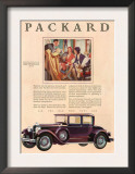 Packard, Magazine Advertisement, USA, 1929 Prints