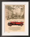 Lincoln, Magazine Advertisement, USA, 1927 Posters