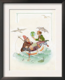Nursery Rhyme, Mother Goose Print