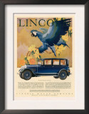 Lincoln, Magazine Advertisement, USA, 1928 Prints