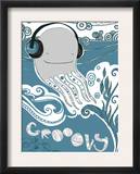 Groovy Whale Art